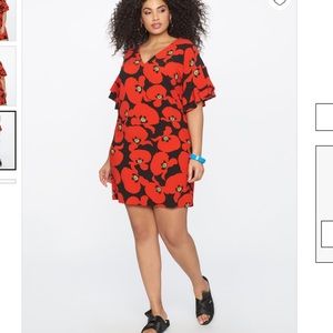 Eloquii Layered Tee East Sleeve Dress